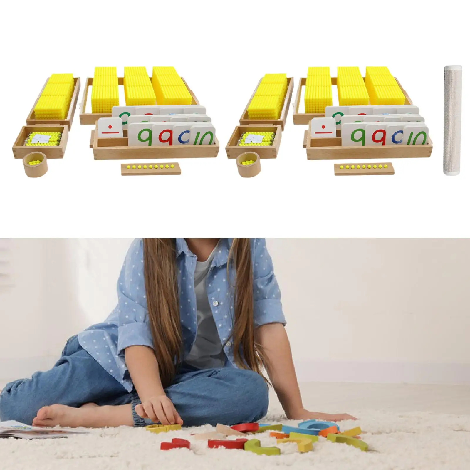 Montessori Mathe Spielzeug Dezimal system Bank Spiel Lern aktivitäten sensorisches Spielzeug für Alter 3 Jahre Jungen Mädchen Kinder Kinder Geschenke