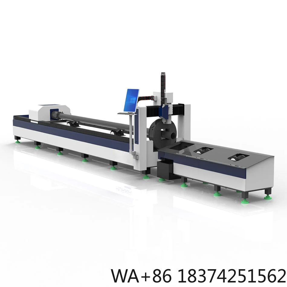 Best Fiber  Tube Cutting Machine Industrial High Speed Small Tube Automatic Feeding Auto Feeding Pipe Cutting Machine