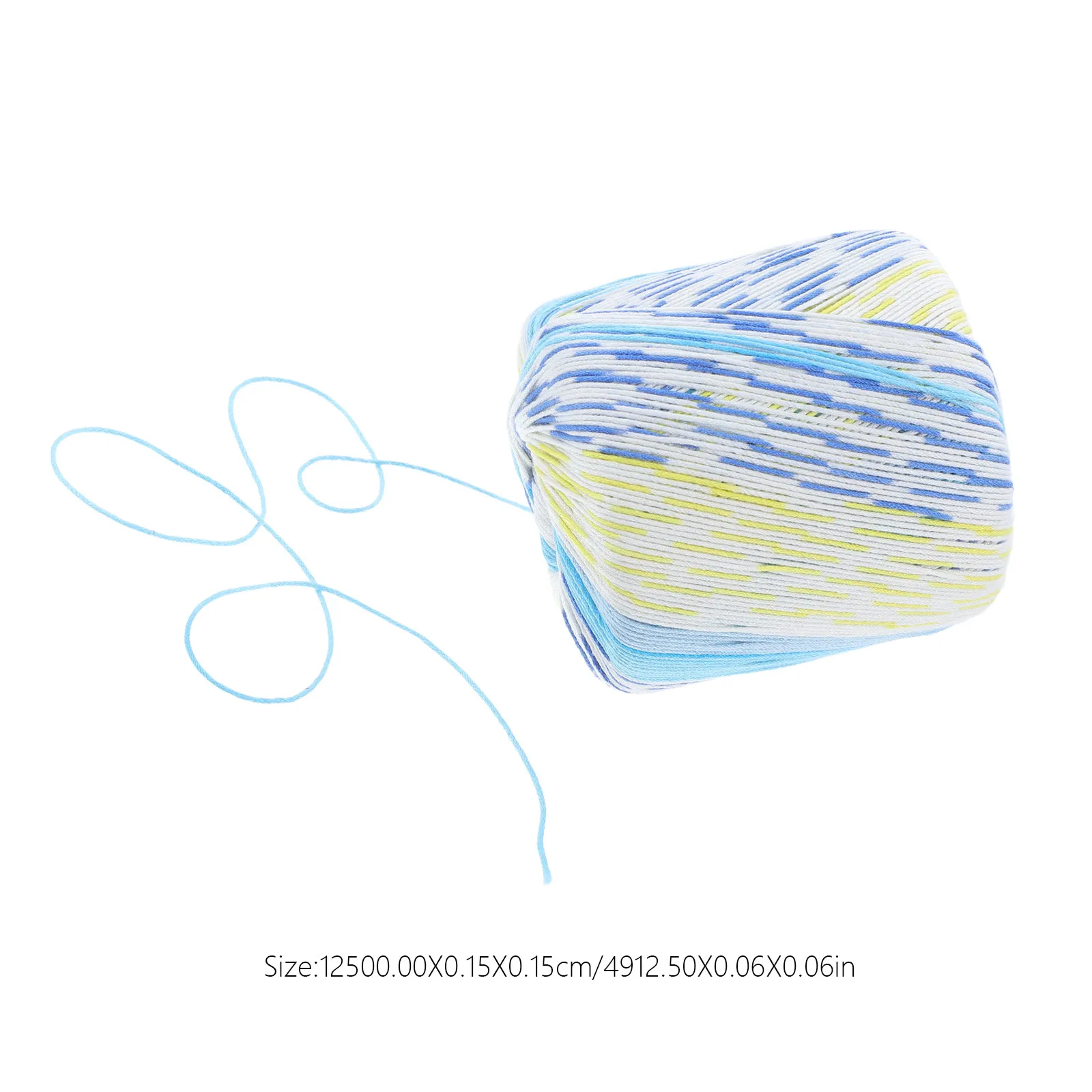 Soft Cotton Crochet Yarn 1 Roll for DIY Knitting Crochet Projects Handmade Crafts Embroidery Scarves Blankets Home Decor view 5