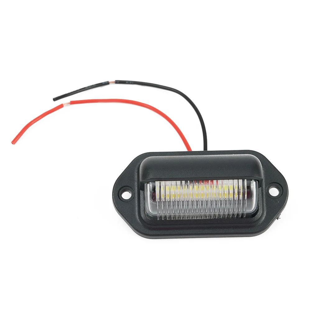 

Новый портативный светильник для номерного знака, лампа для прицепа, лодки, пластик, супер яркий, для грузовика, водонепроницаемый, 12 В, 6 светодиодов, аксессуары