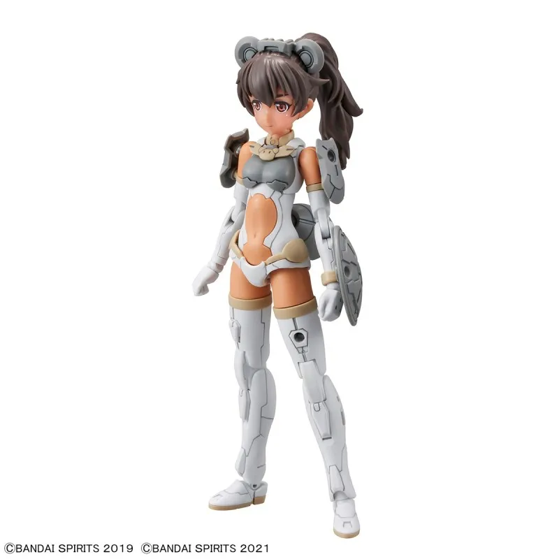 Bandai Original 30MS Anime Model SIS-A00 Tiasha COLOR A SIS-A00 Luluce COLOR C Action Figure Assembly Model Toys Gifts For Kids