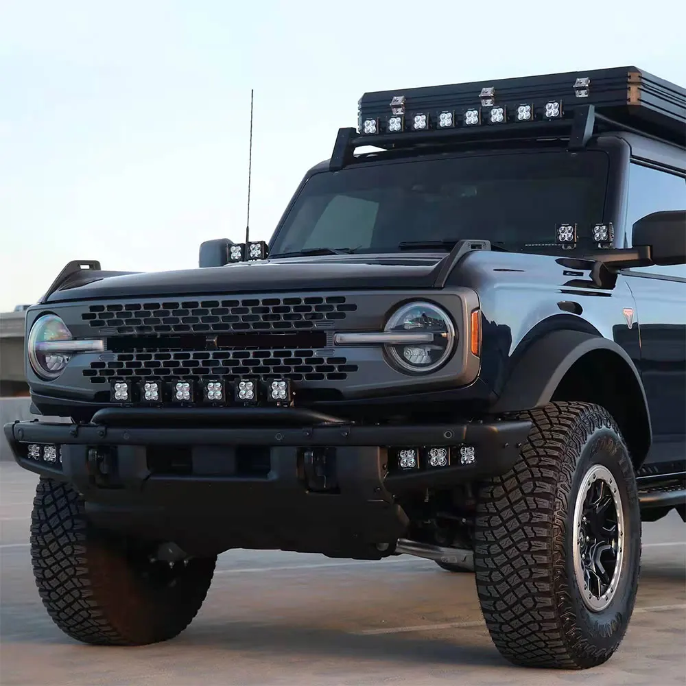 

Bull Bar For Bronco Manufacture Accessories Offroad Front Bumper Guard For Bronco 2021- Paraurti Per Auto