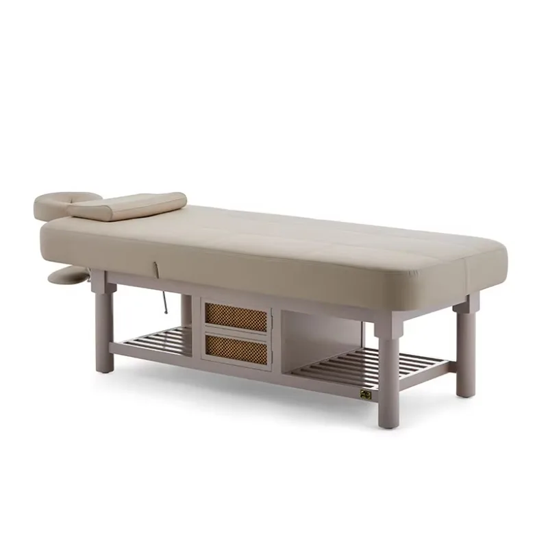 

Factory Price Wholesale Professional Spa Massage Bed Multi-Function Facial Beauty Table Clinic Physiotherapy Moxibustion Bed