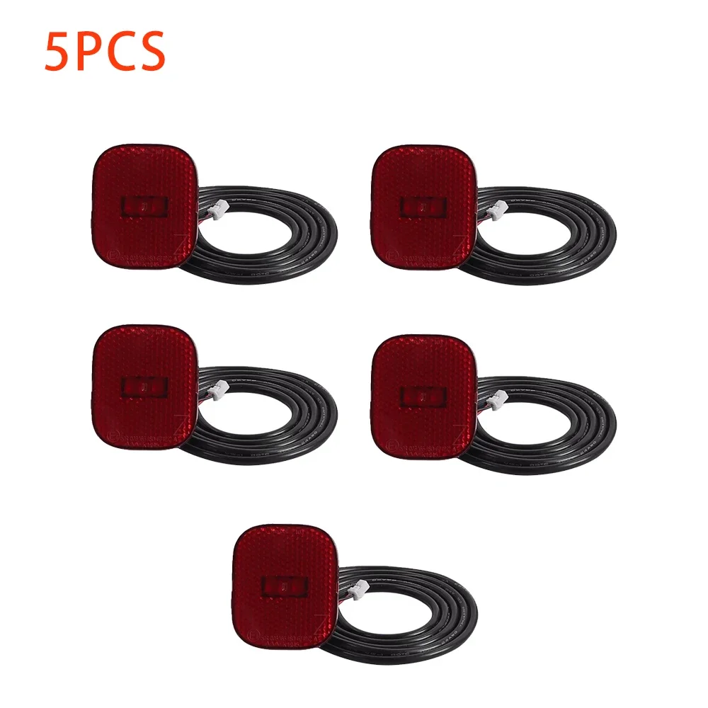 Für Ninebot F2/F2 Plus/F2 Pro Elektrische Roller 1/3/5/10 PCS Hinten Rücklicht Hinten Fender Bremse LED Licht Bremslicht Reparatur Teile