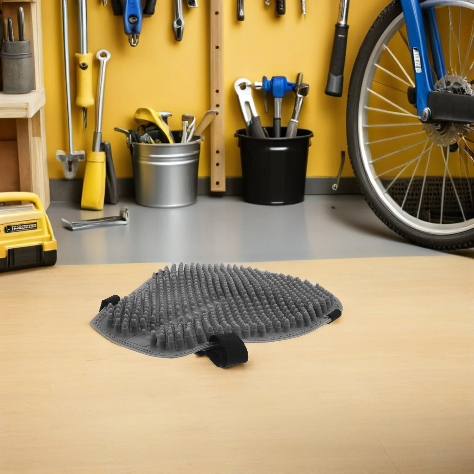 

Motorcycle Seat Cushion Thickened Silicone Saddle Shock-Absorption Non-Skid Breathable Universal Fit Long Ride Protector