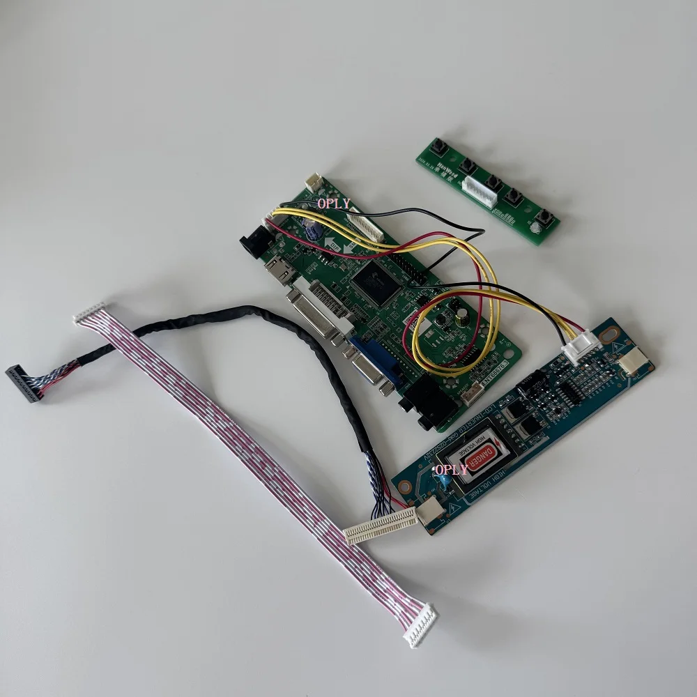 Controller board  HDMI-compatible VGA DVI for M200RW01 V6 M200RW01 1600X900 LCD panel screen monitor 20