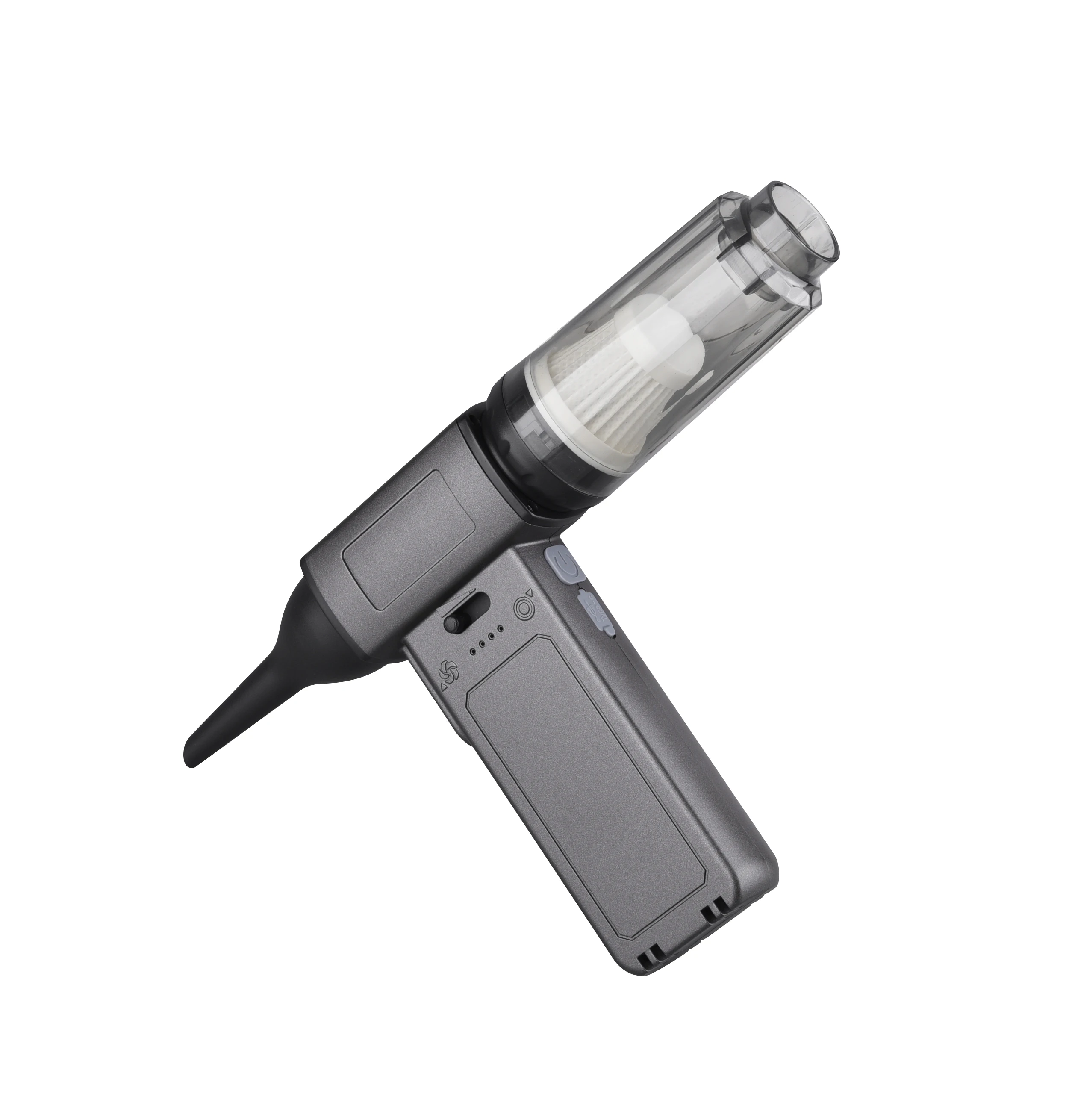 

Wireless Car Vacuum Cleaner Battery-Powered Handheld Mini Portable Rechargeable With Light For Outdoor Use