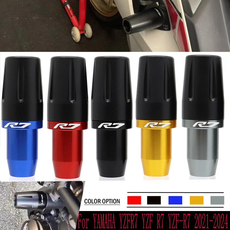 

R7 Motorcycle Frame Sliders Crash Protector For YAMAHA YZF R7 2021 2022 Moto Crash Falling Protection Accessories Crash Pad