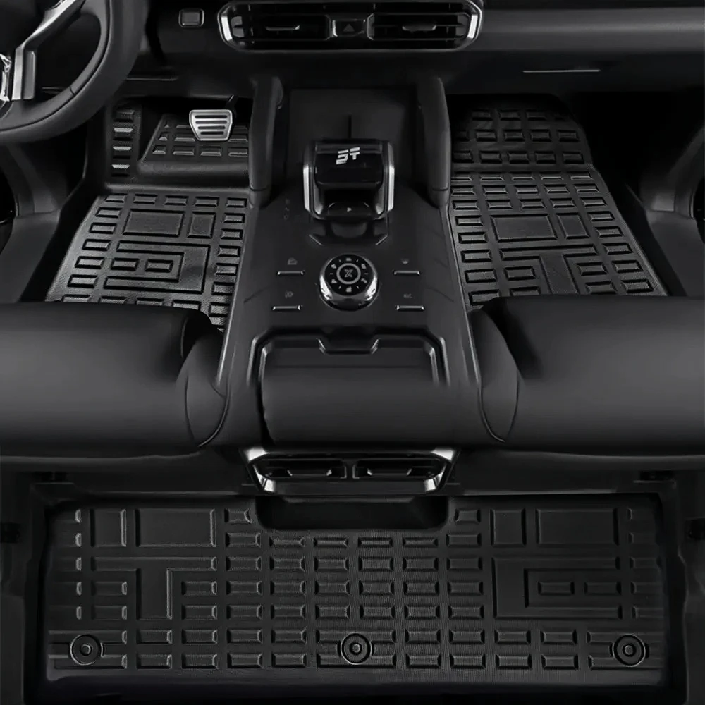 Für ICH·X K3 Chery Jetour T2 Traveller ‌ 2023-2026 2027 TPE 3D-Fußmatten Allwetter-Kofferraummatte Wasserdichte Teppiche – Detail 2