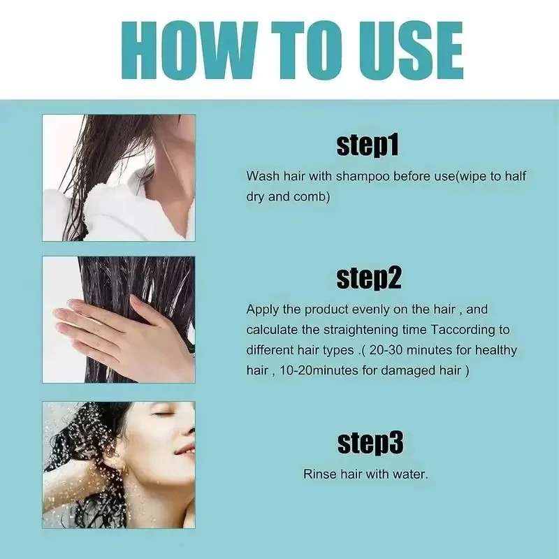 Magical Keratin Hair Mask Professional Fast Repairing เสีย Frizzy ขน Soft Smooth เงาถาวร Straightening Hair Care