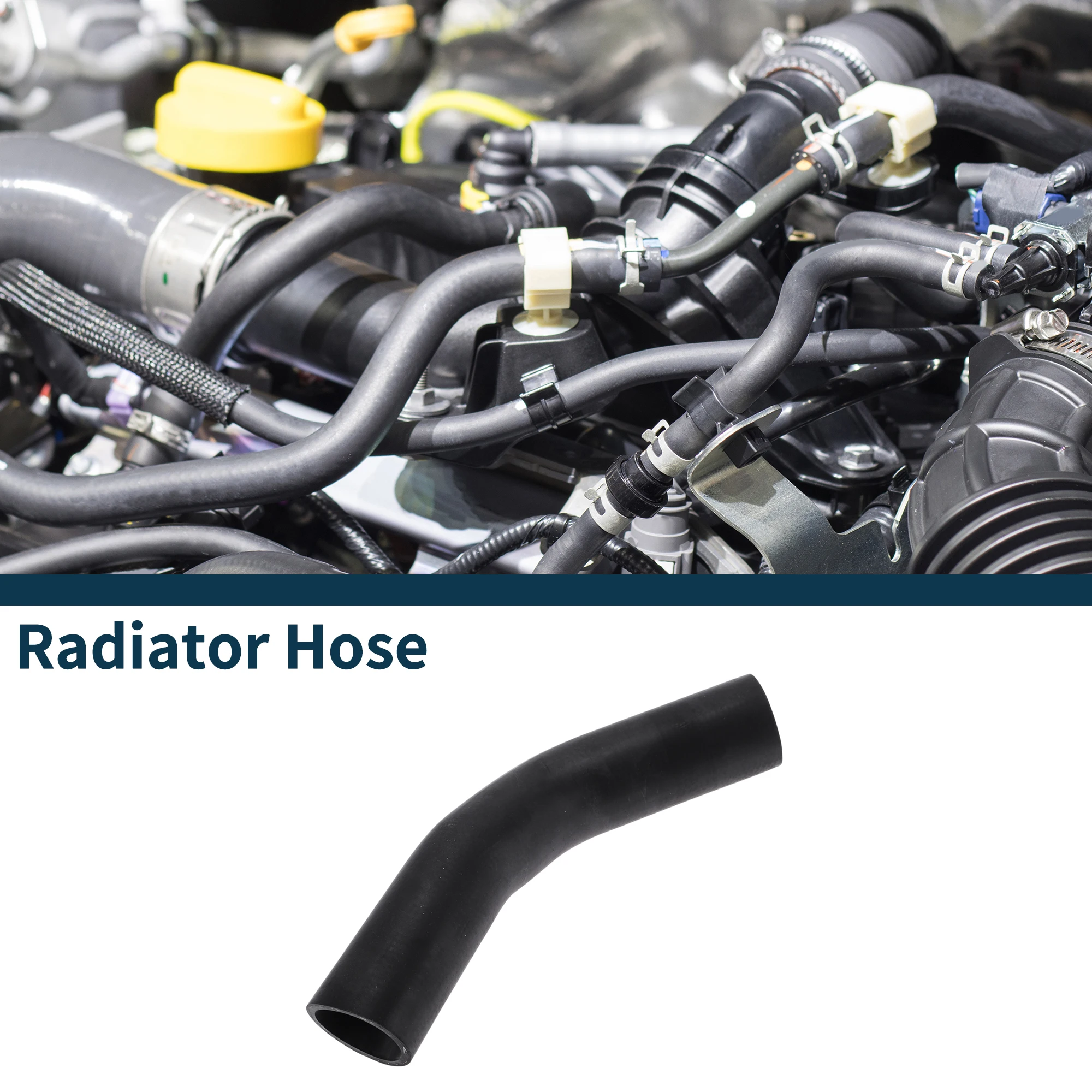 Motoforti mangueira do radiador aquecedor mangueira de saída do radiador tubo no.1657131160 para lexus gs350 06-11 tubo de água de borracha preto 1 pc