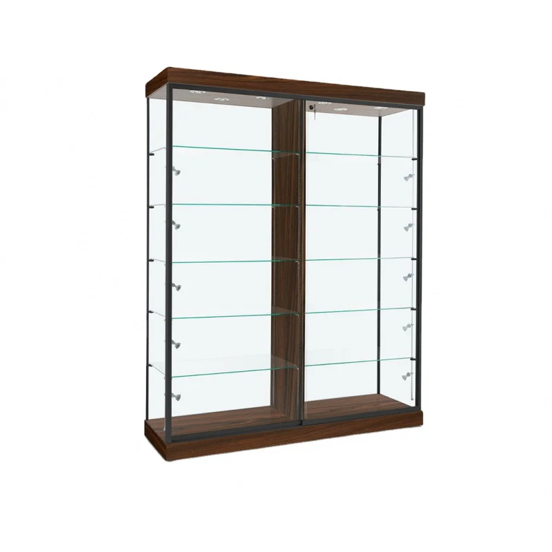 custom.Factory Custom New Design Display Glass Showcase For Shopping Mall