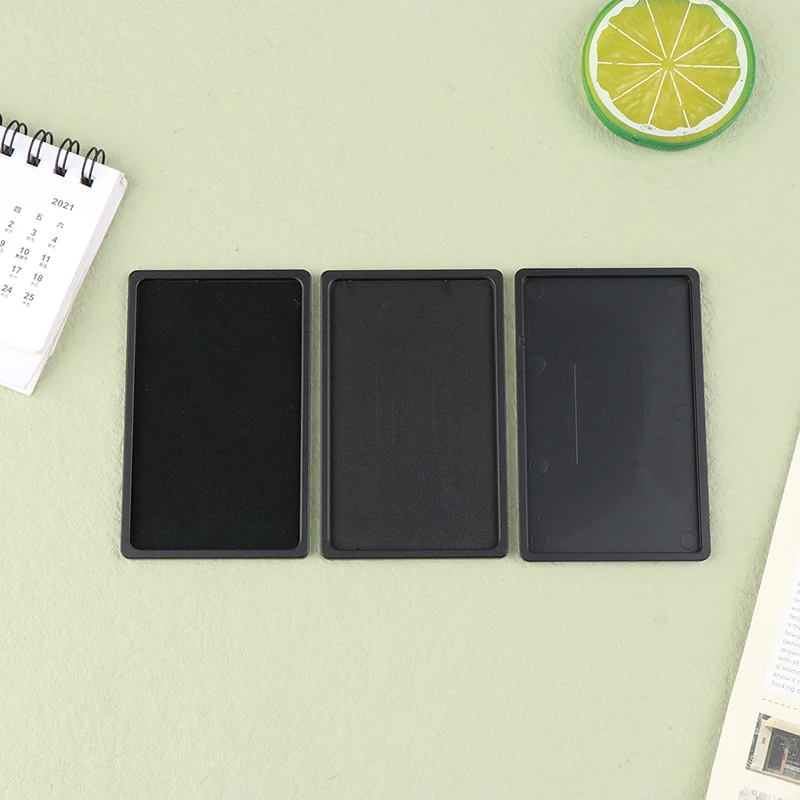 1Pcs Coin Tray For Card Holde Wallet Case Purse Card Holder Key Desk Tray Mini Slim Aluminum Metal Case