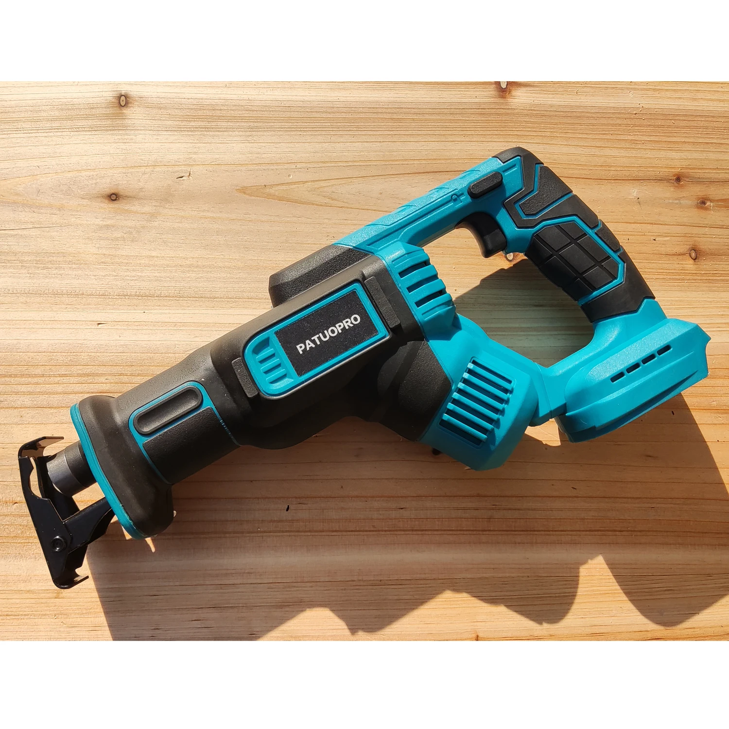 Cordless Reciprocating Saw Power Saw for Wood / Metal Cutting with 4pcs Blades fit Makita 18v Battery(No Battery)