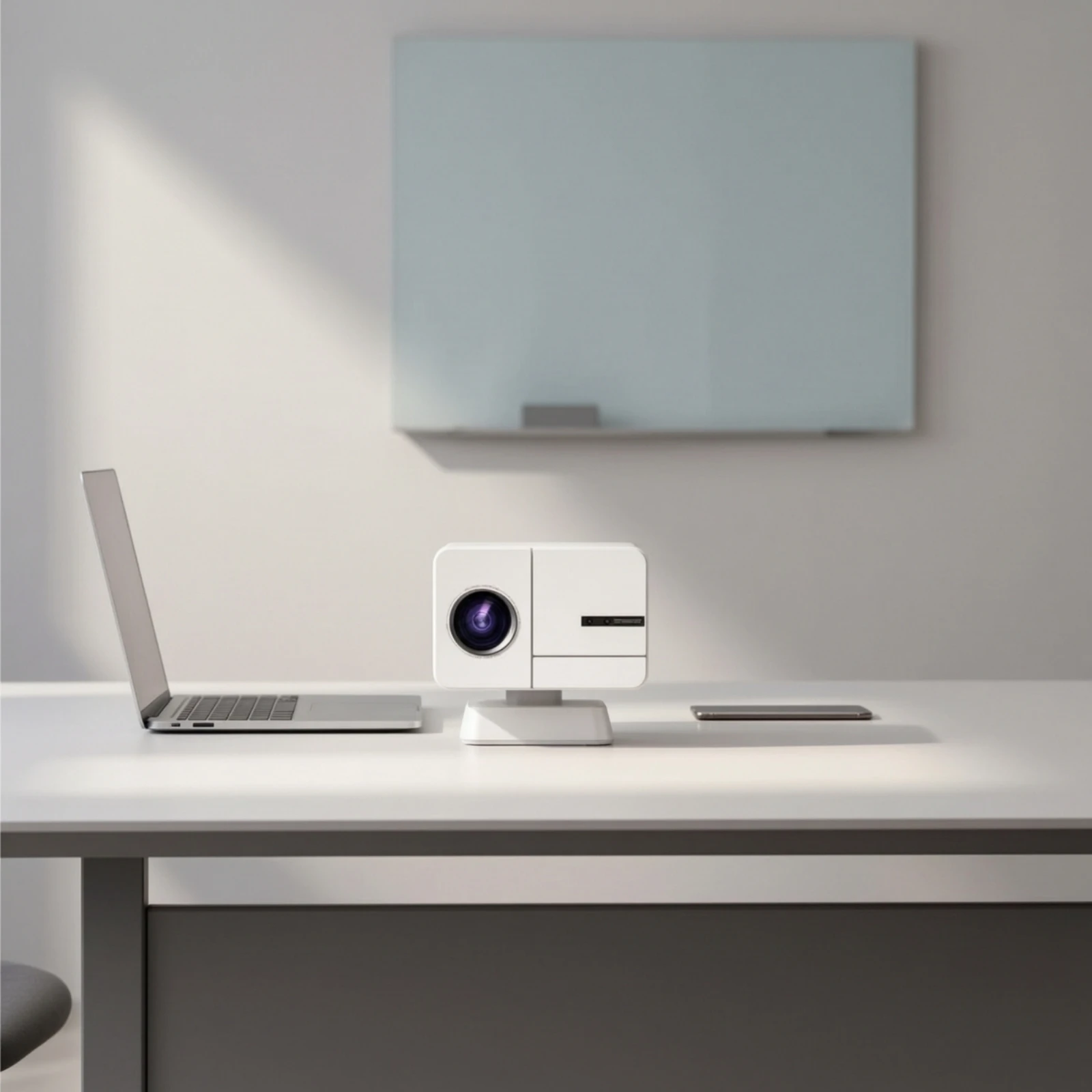 Projection Device with Stand Auto Focus 1080p Projection Device High Brightness Portable for Movie Lovers, Home Theater, Bedroom