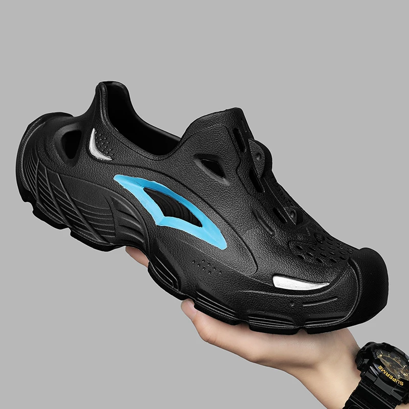 

Men's 2025 Summer Outdoor Wear Non-Slip, Anti-Odor Breathable Sandals Wading Beach Sports All-Inclusive Sandals and Slippers