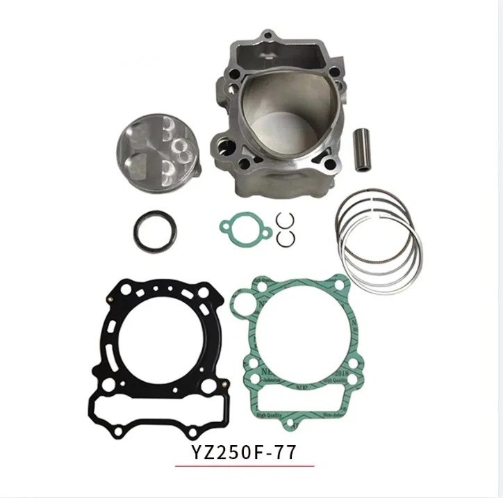 

New Durable For Yamaha YZ250F WR250F Piston Rings Kit 77MM Cylinder Head