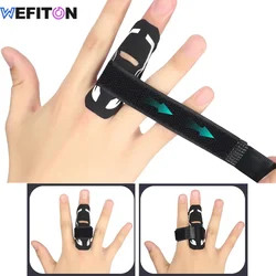 1PCS Finger Sleeves Protectors,Finger Buddy Bands Adjustable Trigger Finger Brace Splint Support for Sport Basketball Baseball