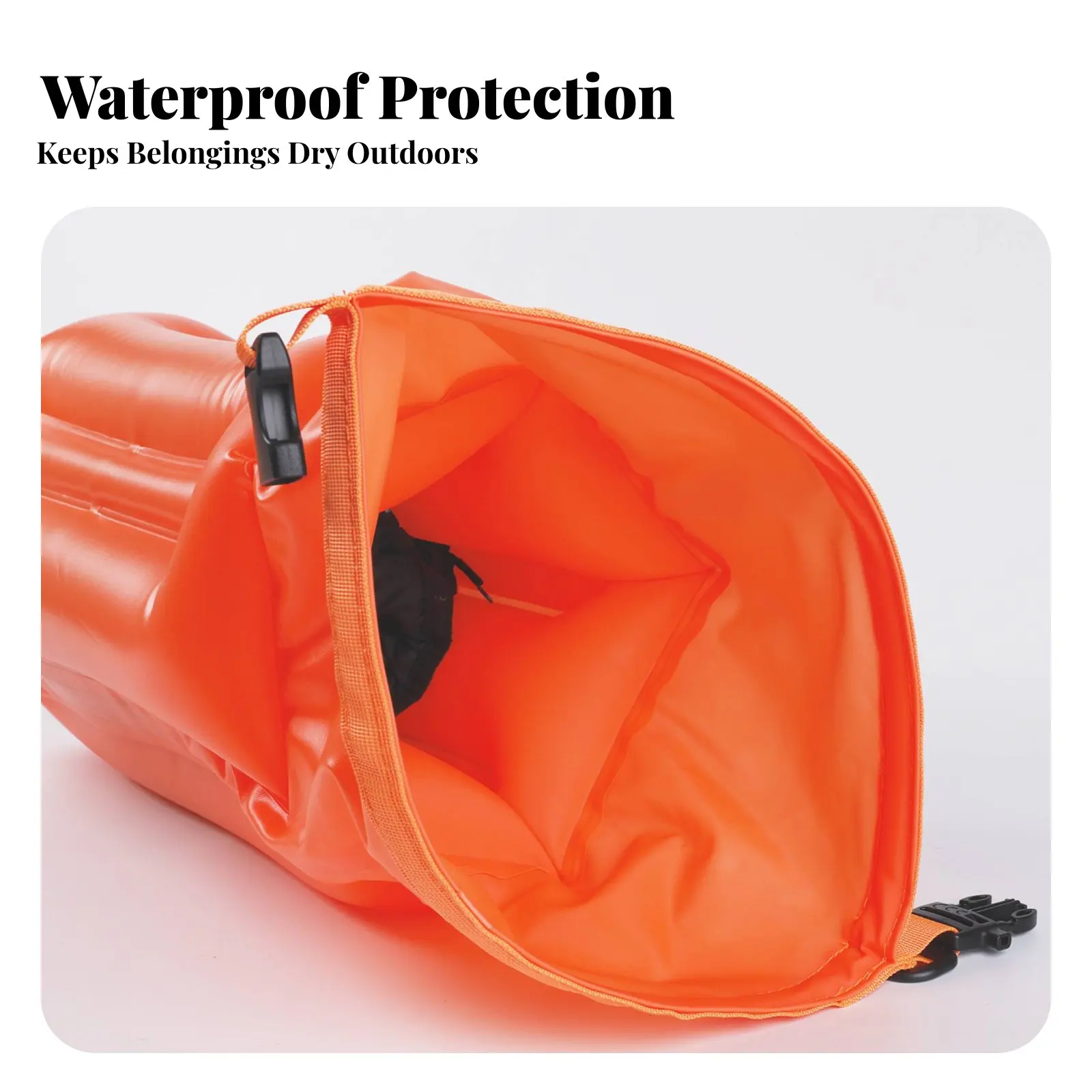 

Надувной буксирный буй для плавания с герметичным мешком, грузоподъемность 12 кг, объем 20 л, для использования на открытой воде