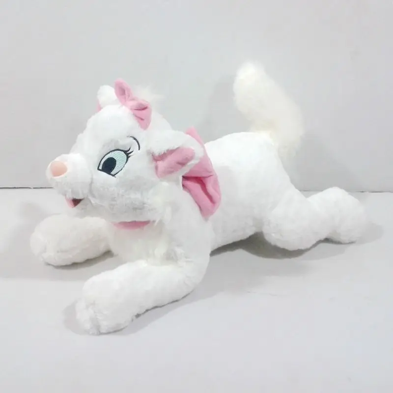 Disney 40cm The Aristocats Cat Plush Toy Tummy Marie Cat Animals Stuffed Soft kids doll for baby gift