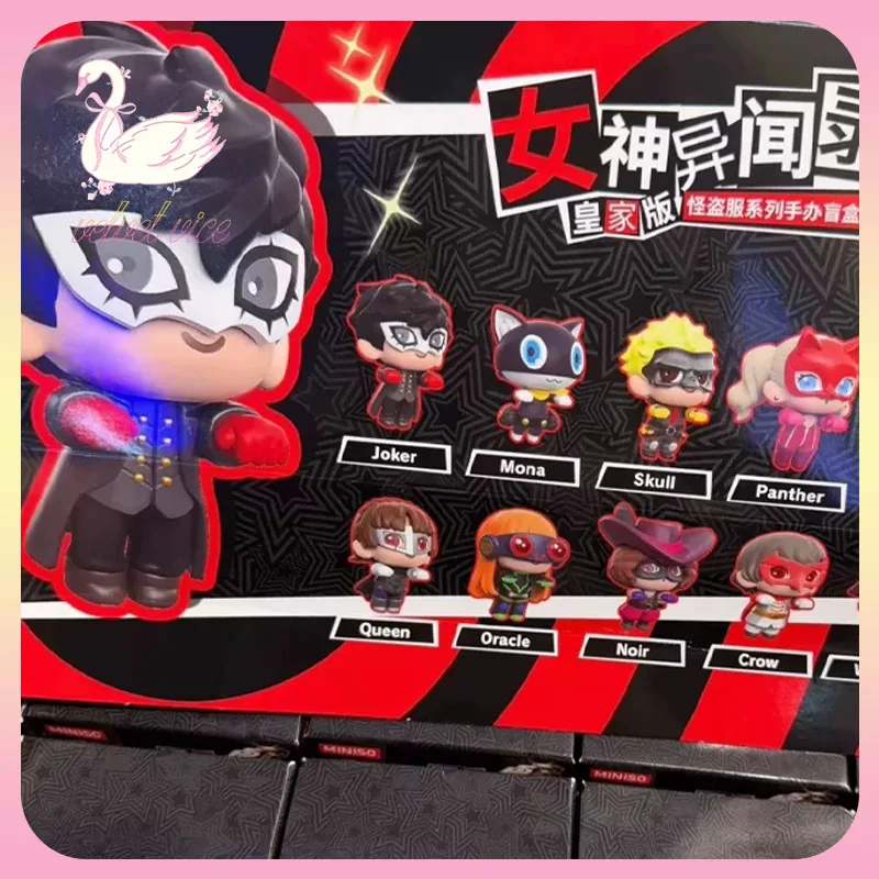 

Original Persona 5 Royal P5r Phantom Thieves Outfit Series Blind Box Collectible Figures Ornament Anime Merchandise Girls Gifts