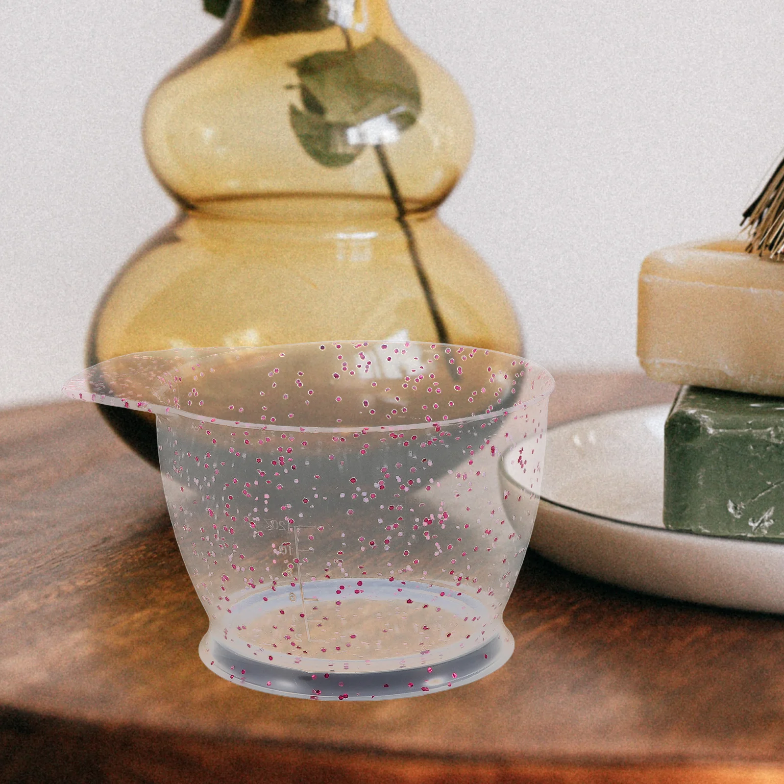 وعاء صبغ الشعر الاحترافي للصالونات، سعة كبيرة من البلاستيك، سهل التنظيف، تصميم أنيق، مريح، خلط الألوان، أوعية صبغ مريحة