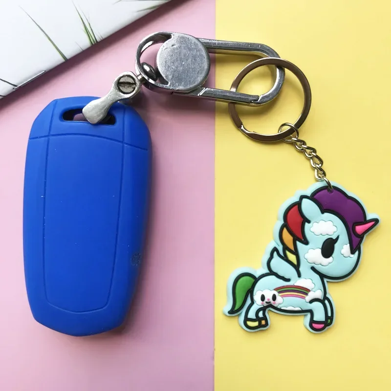 Hasbro Little Pony Unicorn Rainbow Dash Anime Figure Cartoon Keychain Small Schoolbag Pendant Toy for Girl Collection Decoration