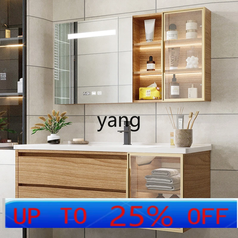 

LH bathroom cabinet retro washbasin bathroom ceramic integrated basin wash basin combination