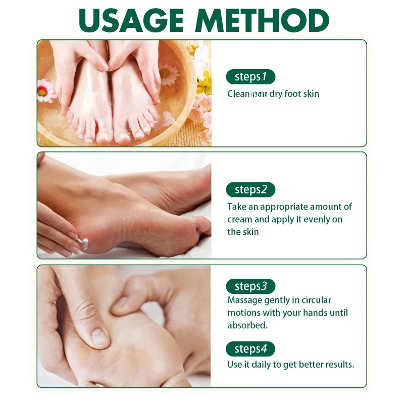 Anti Cracked Heel Treatment Cream relieve Dry itchy peeling Removal Callus Dead Skin Balm Foot Mositurizing Repair Skin Care