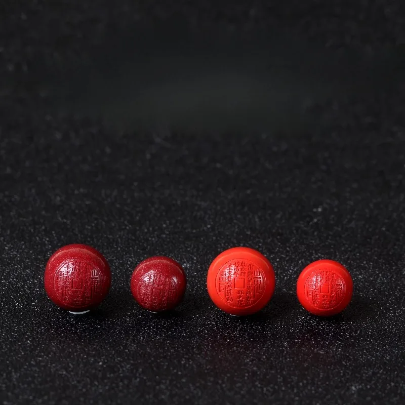 Cinnabar Mountain Ghost spends money on round beads DIY accessories
