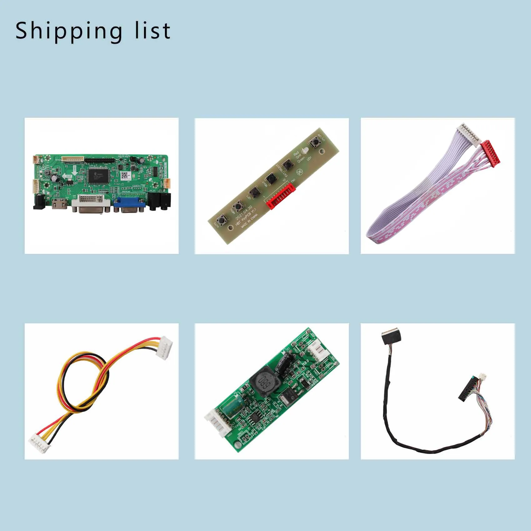 لوحة تحكم LCD صوتية VGA تعمل 15.4in ، من من من من من من من من من نوع b154gi ، ومن نوع TLA1 ، B154PW04 ، V0