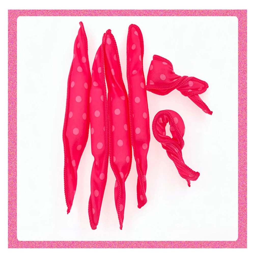 

6pcs Dot Hair Curlers Sponge Rollers Dots Styling Tools Eco Friendly Reusable Safe Fashionable Hairstyles Home Natural