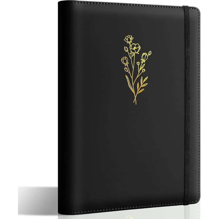 

Эстетическая папка формата А5, 6-кольцевая многоразовая обложка-планировщик для ноутбука, маленькая папка 0,8 Ih с вкладышами для путешествий или коллекций Refilla