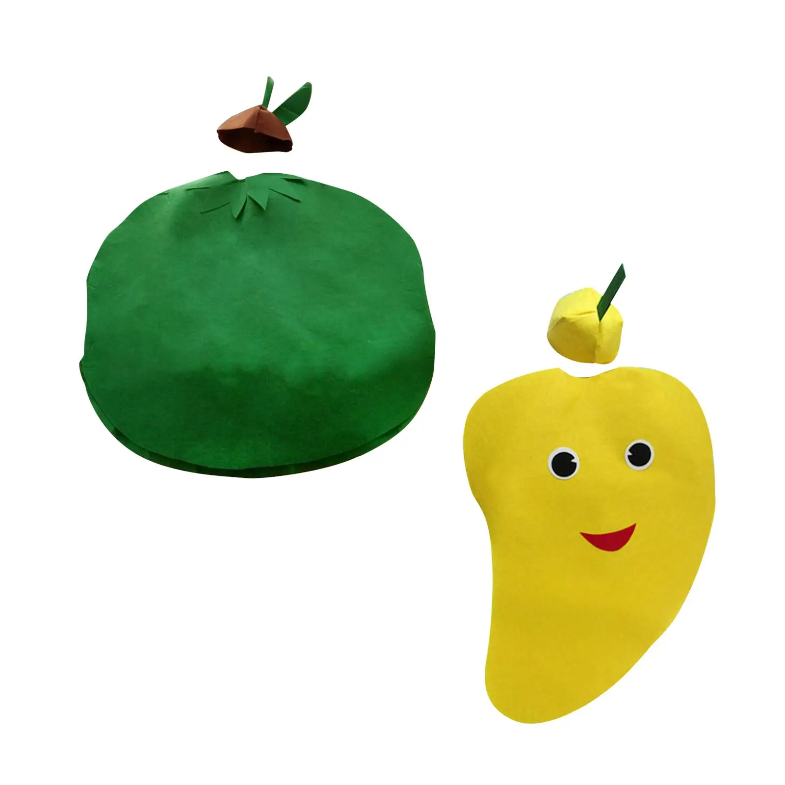 Costume de fruits à enfiler avec chapeau pour hommes et femmes adultes, fantaisie, habillage pour mascotte, vacances, fête de jeu, spectacles sur scène