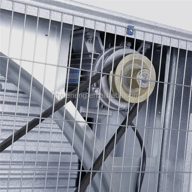 Extractor de aire industrial push-pull con volumen de aire, ganado de acero inoxidable de 1380mm, grande