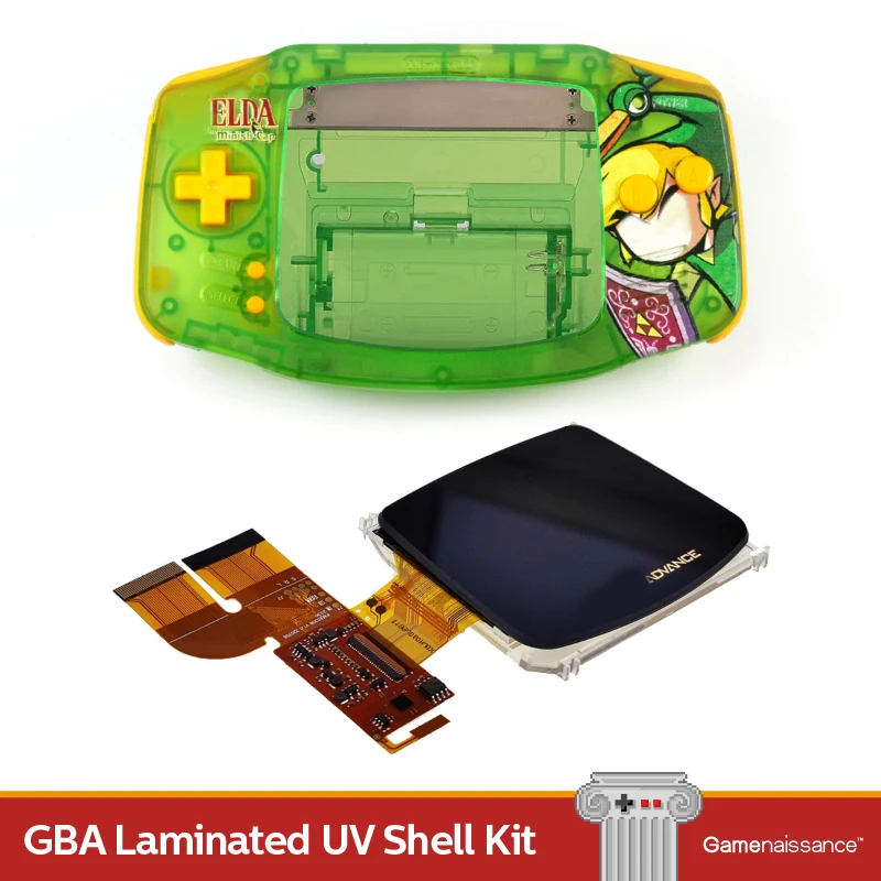 GBA IPS V3 래미네이티드 LCD 게임보이 어드밴스 스크린 케이스 추천 및 평가