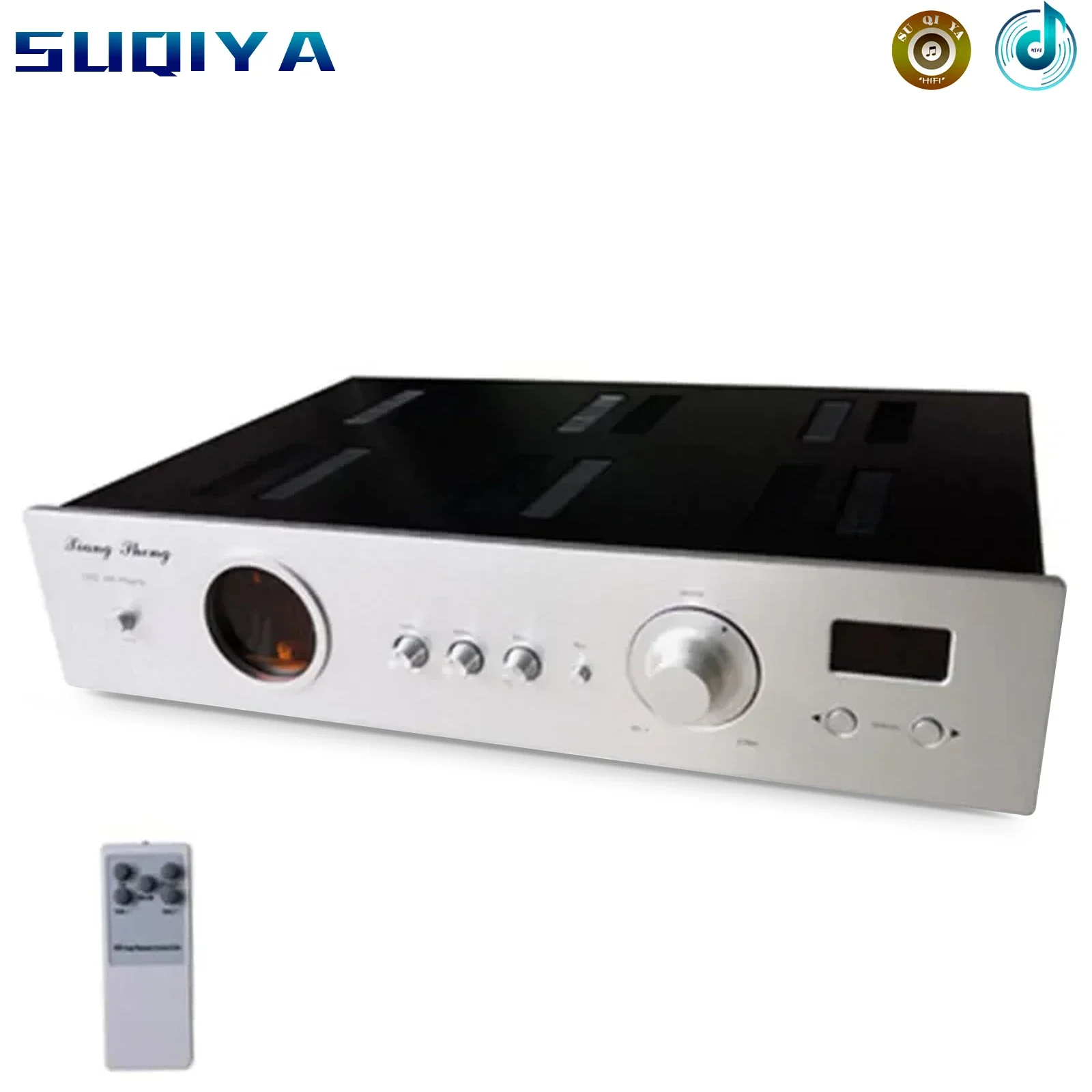 728A Vacuum 12AT7 12AU7 6Z4 Tube Pre Amplifier Stereo HiFi Preamp Audio tube preamplifier With remote control / CS8675 Bluetooth