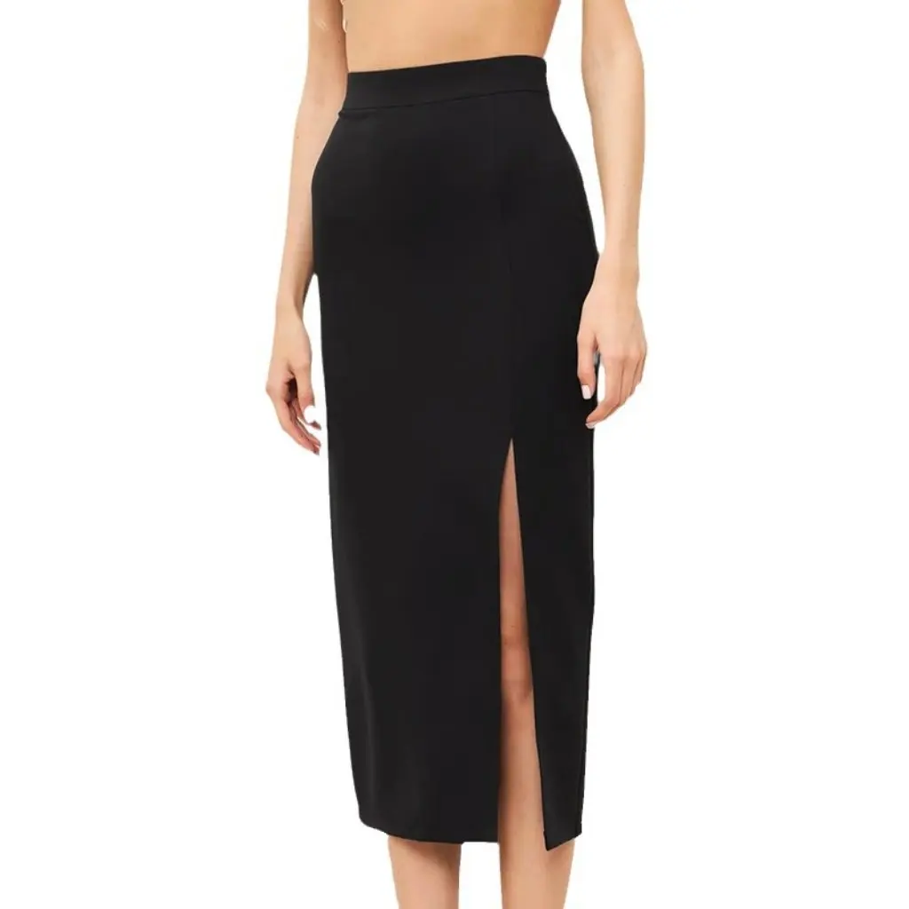 Gerader Rock mit hoher Taille für Damen im europäischen und amerikanischen Stil, Frühlingsmode, sexy Slim-Fit-Damenbekleidung