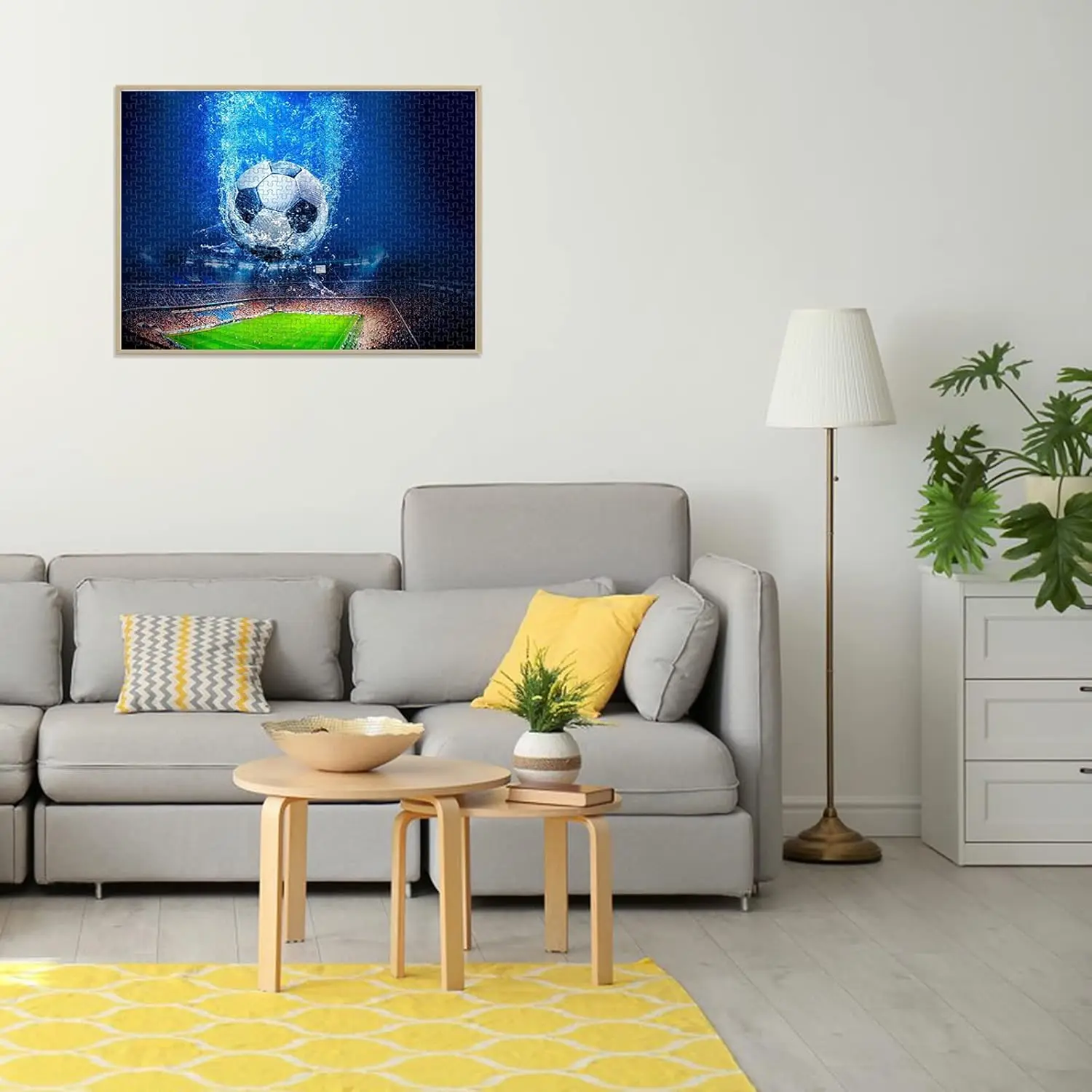 120/300/500/1000 pezzi Fantasy Football Stadium Puzzle classici per adulti Decorazioni per la casa Gioco Puzzle in legno Giocattoli educativi