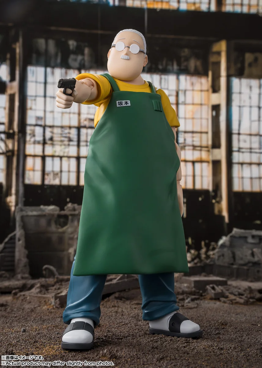 En stock Original Bandai SAKAMOTODAYS S.H.Figuarts SHIN ASAKURA Sakamoto Taro figurine Anime modèle jouet à collectionner cadeau