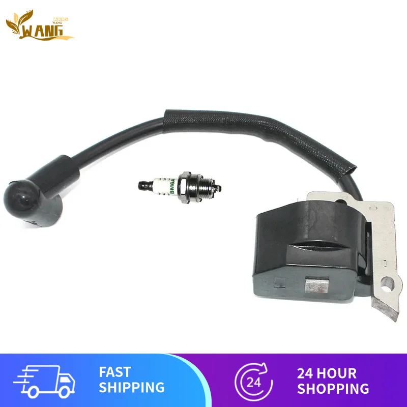 

Модуль катушки зажигания, свеча зажигания для Dolmar LT-30 MS-30 MS-31 Makita DST300 DBC300, кусторез, триммер, детали для поедания сорняков 369143010