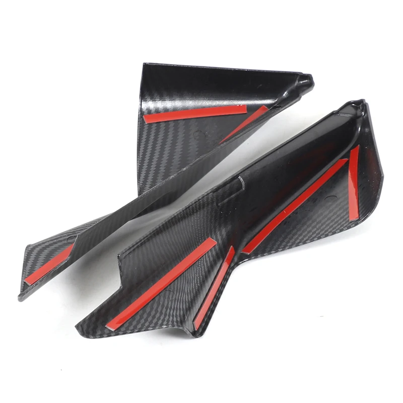 Used for Nissan 370Z 2009-2020 front inner triangular pillar decorative stickers, car A-pillar decoration, carbon fiber pattern