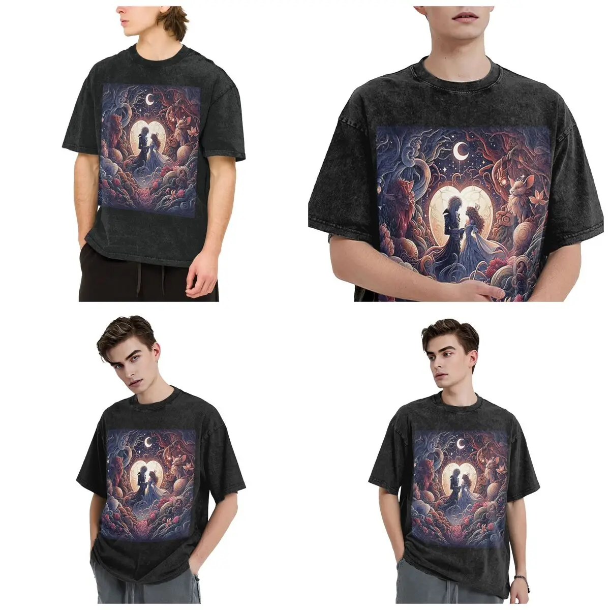 جاريث وسارة متاهة بديلة نهاية الهيب هوب قصيرة الأكمام تي شيرت بلايز تيز الشارع الشهير تي شيرت مطبوعة للرجال والنساء