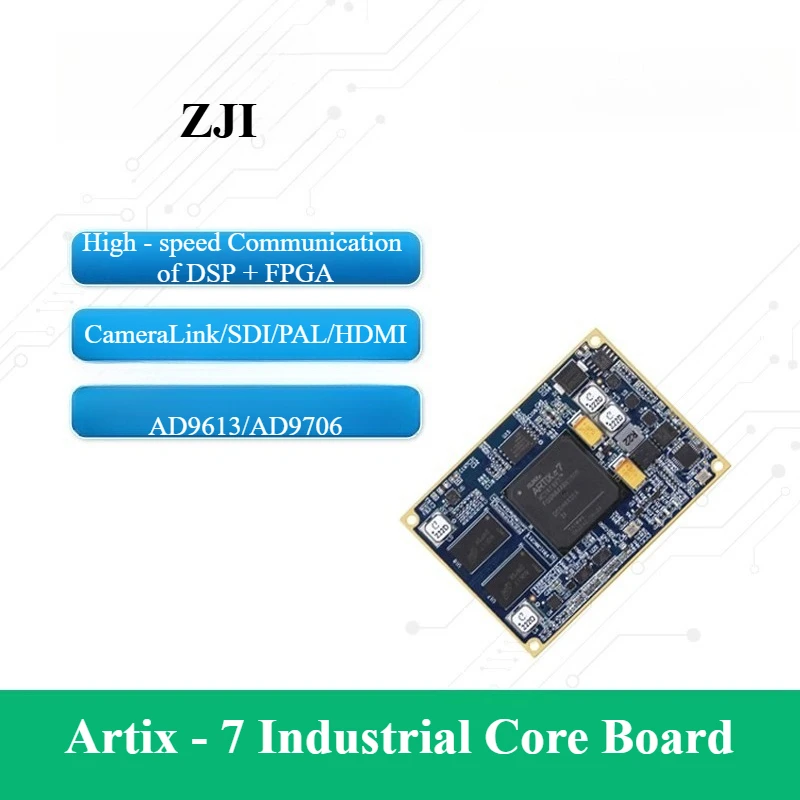 

SOM-TLA7 Industrial Core Board-Ideal For Industrial Use, XILINX XC7A100T/200T A7 FPGA, SFP Optical Port-enabled