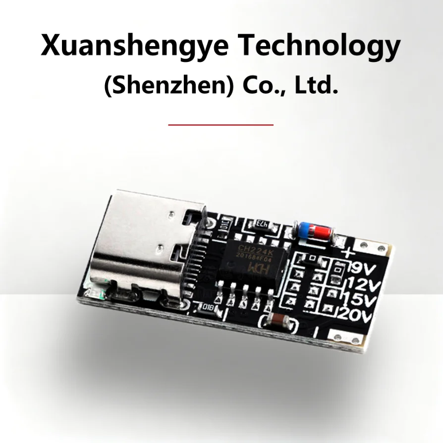CTP9 Fast Charge Trigger Module, 9V 12V 15V 20V PD/QC Fast‑Charge Decoy Module, Type‑C USB Boost Trigger Board