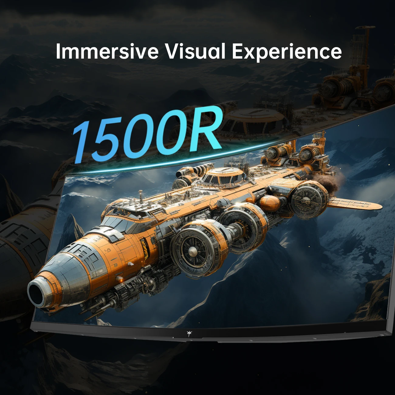 شاشة KTC 34 بوصة فائقة الاتساع، شاشة ألعاب منحنية 165 هرتز WQHD 3440X1440، شاشة كمبيوتر 1500R، HDR، FreeSync وG-Sync HDMI H34S18S #5