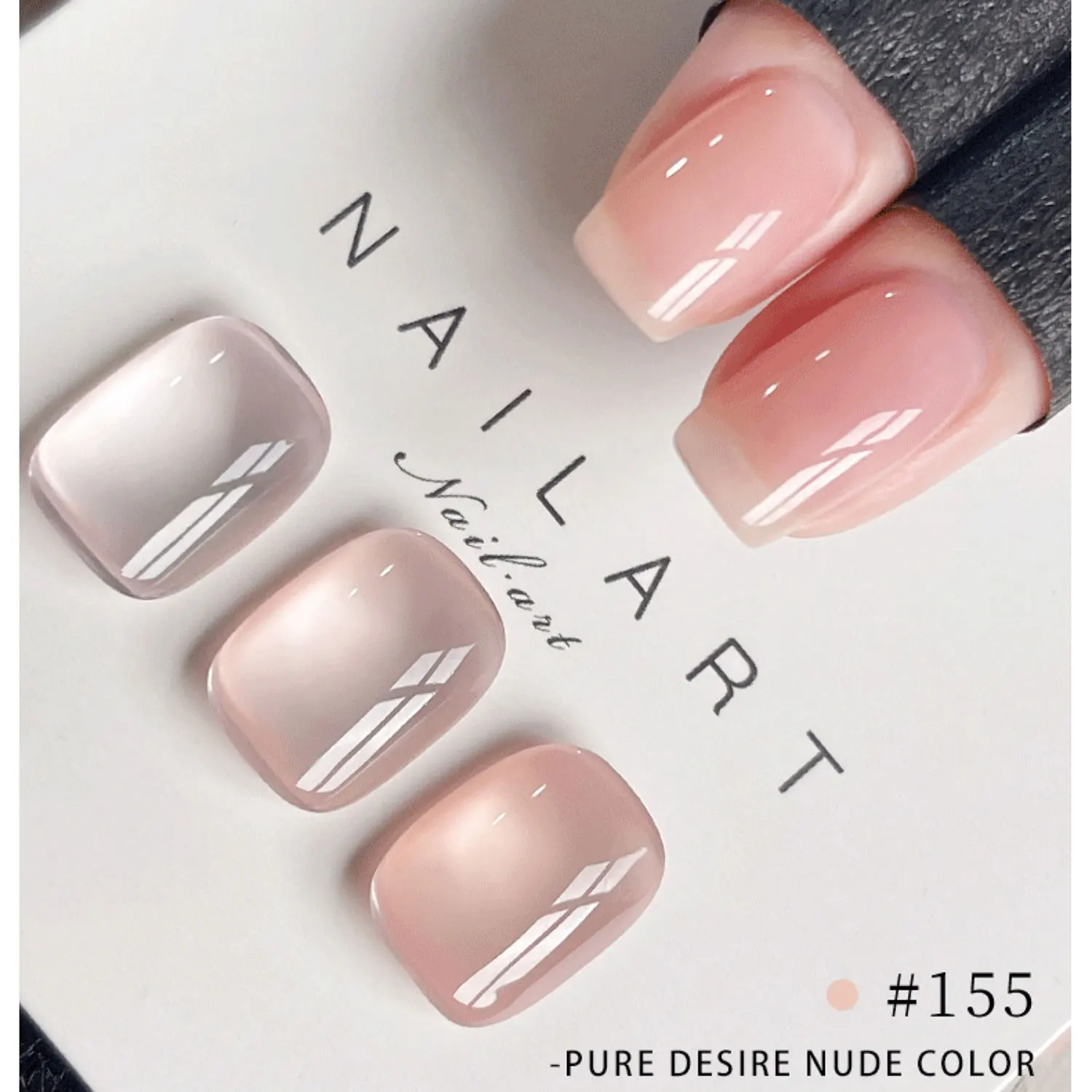 Ice Gel Nail Polish Set, Long-lasting Popular Color Gel Varnish Kit, Soak Off UV/LED Gel Polish