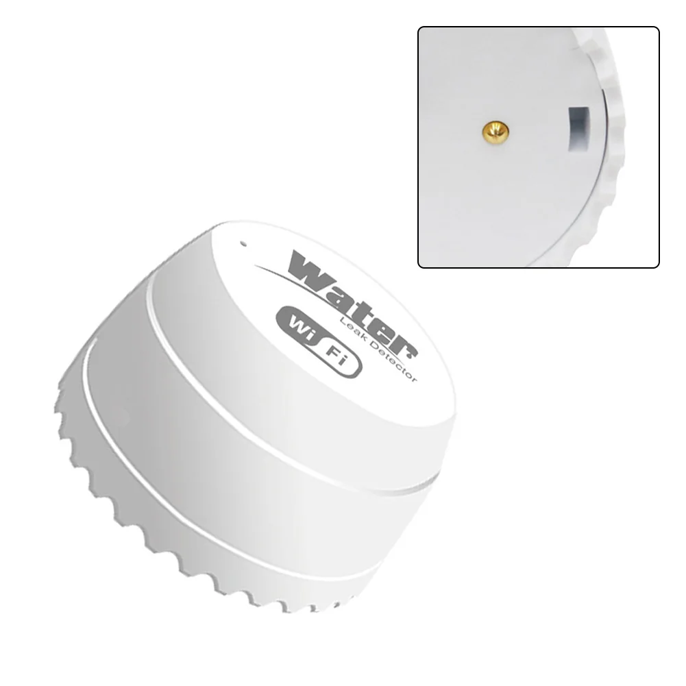 WiFi Water Leak Detector Sensor Flood Alarm For Smart Life-APP Remote Monitoring Home Basement Bathroom Laundry Room Safety Tool