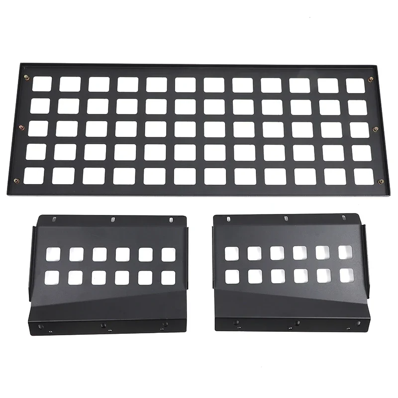 

Aluminum Alloy Black Car Trunk Roof Rack Storage Holder Bag Holder Car Accessories For Great Wall Tank 400 2023-2025