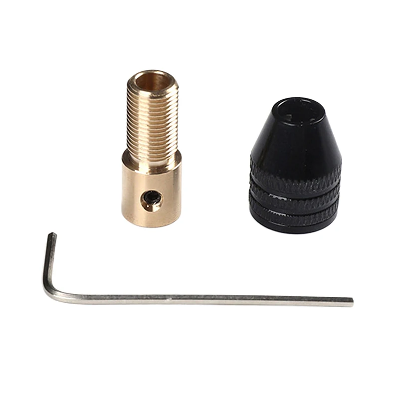 1 Set Mini Chuck Tool Fixture Clamp 2mm-5mm Universal Small Electronic Drill Bit Collet Multifunction Micro Electric Drill Chuck